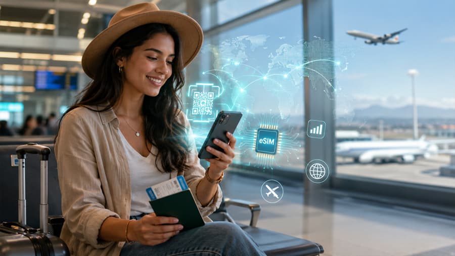 eSIM Transforma la Conectividad Móvil para Viajeros en México y Latinoamérica